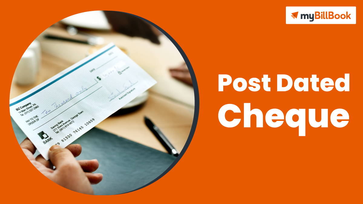 What Is Post Dated Cheque In India