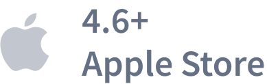 4.6+ App Store Rating