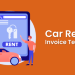 Car rental invoice template