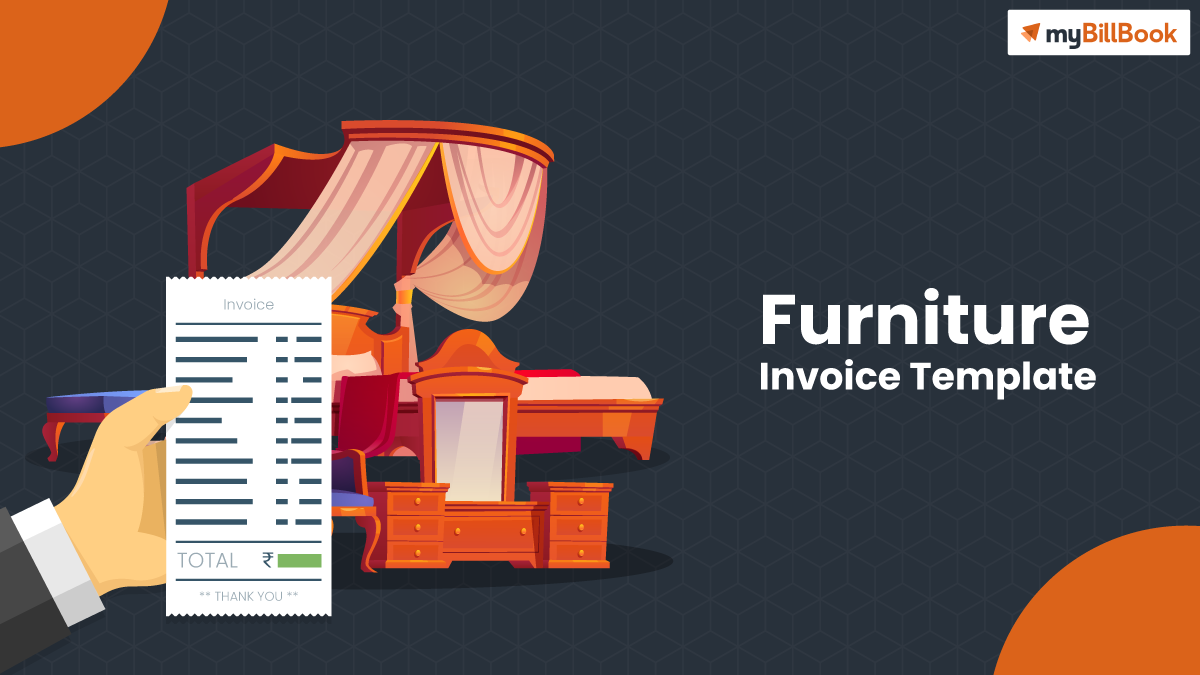 Furniture invoice template MyBillBook