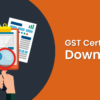 gst certificate download