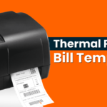 Thermal Printer Bill Template