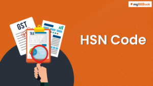 HSN CODE - MyBillBook