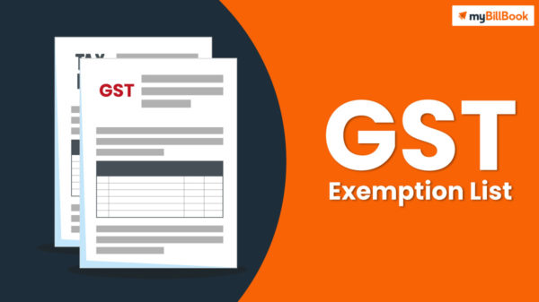 gst exemption list