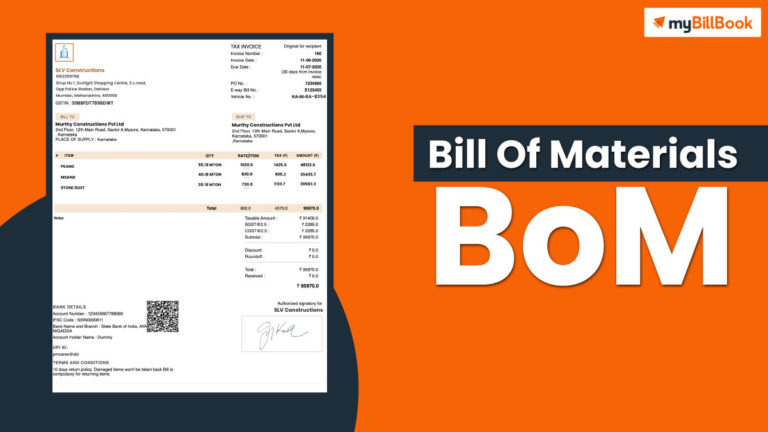 What Is A Bill Of Materials (BoM) | Types & Examples Of BOMs