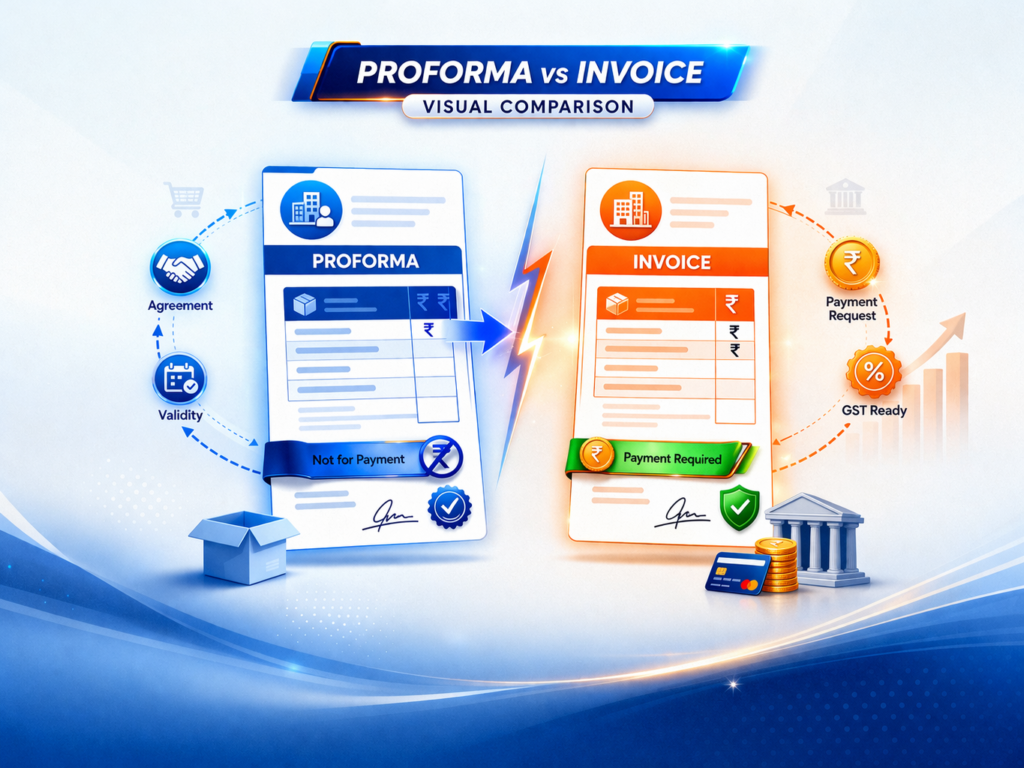 Proforma Invoice vs Invoice