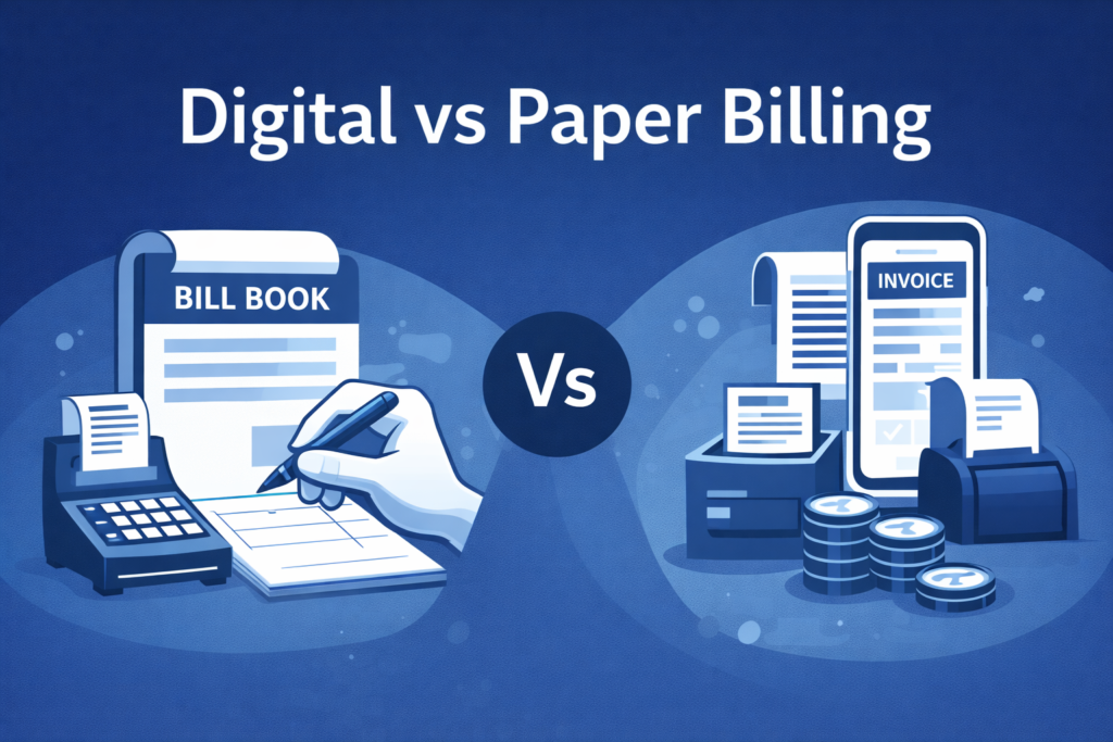 digital vs paper billing