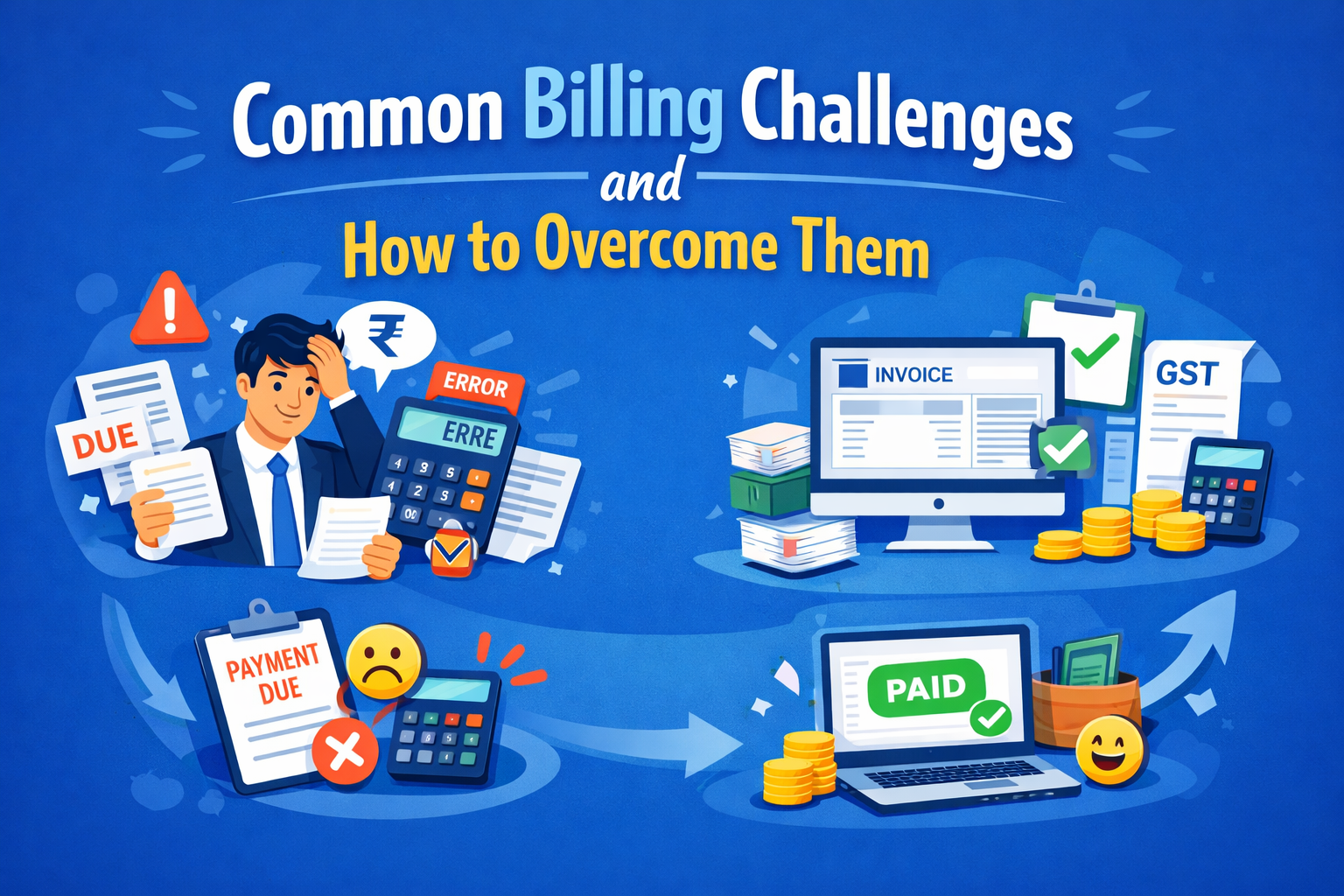 Common Billing Problems in Business and How to Solve Them