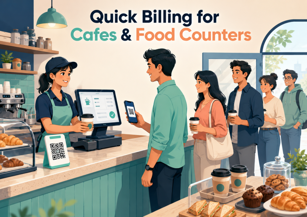 How Cafes and Food Counters Can Speed Up Daily Billing