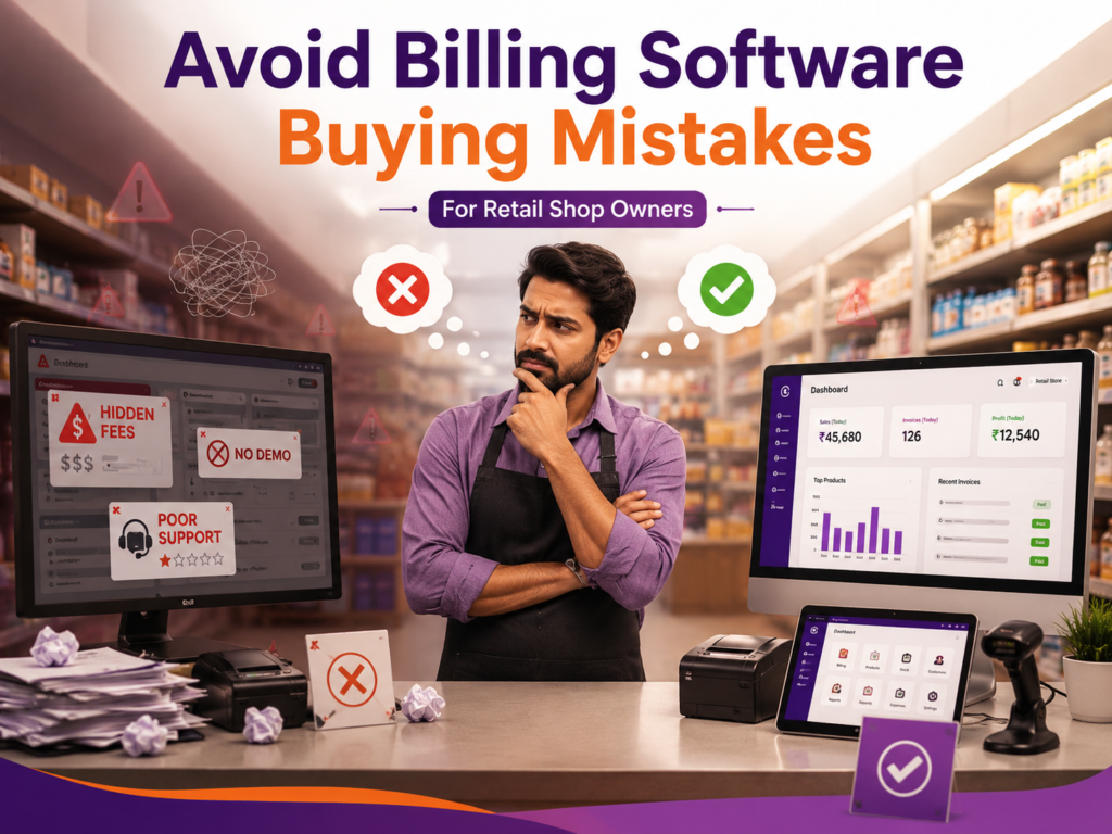 Make the right choice in selecting retail billing software