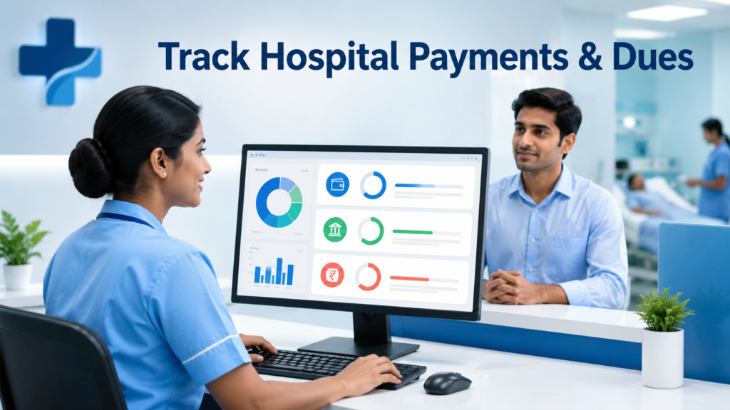 Track Hospitals Bill and deposits