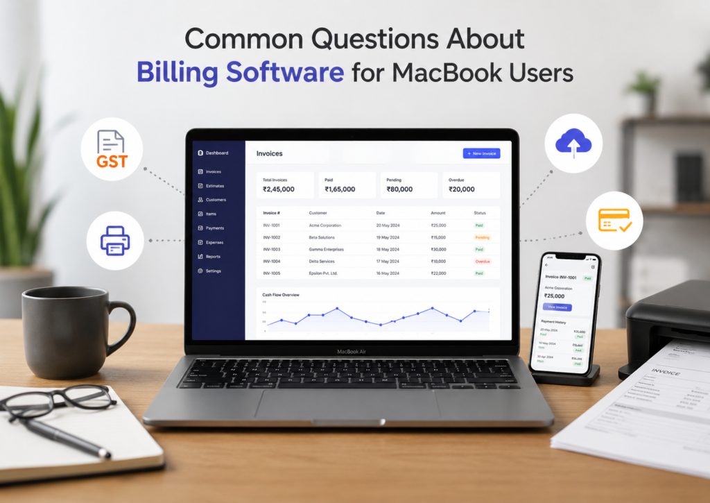 Common Billing Software FAQs for Macbook Users