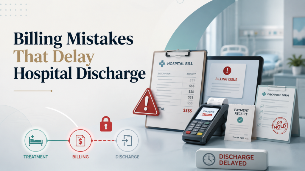 Hospital billing delays and discharge