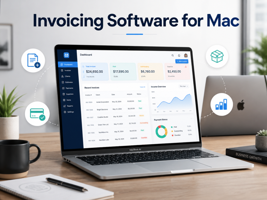 Invoicing software on Mac