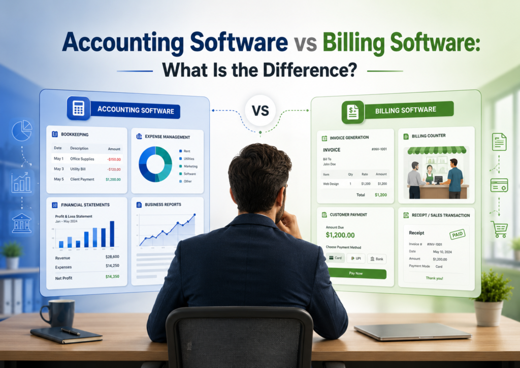Accounting Software vs Billing Software