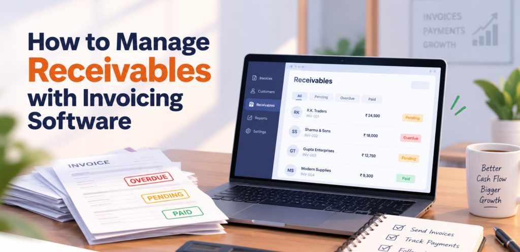 Managing Receivables with Invoicing Software