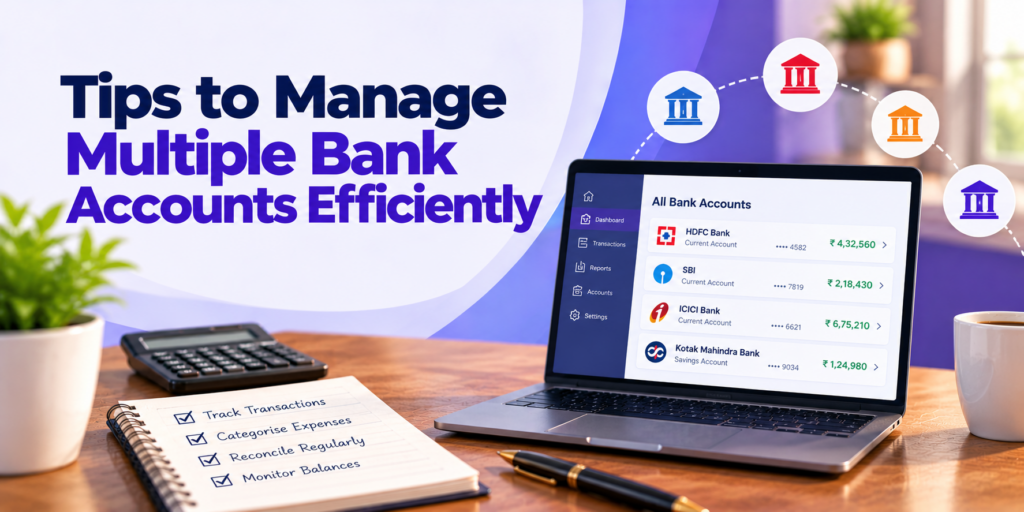 Efficient Multiple Bank Account Management