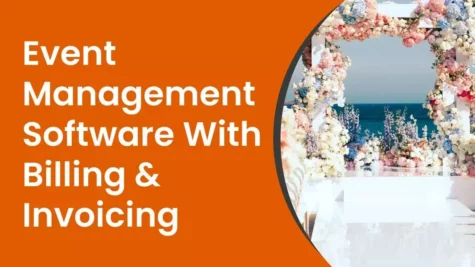 Event Management Software with Billing & Invoicing
