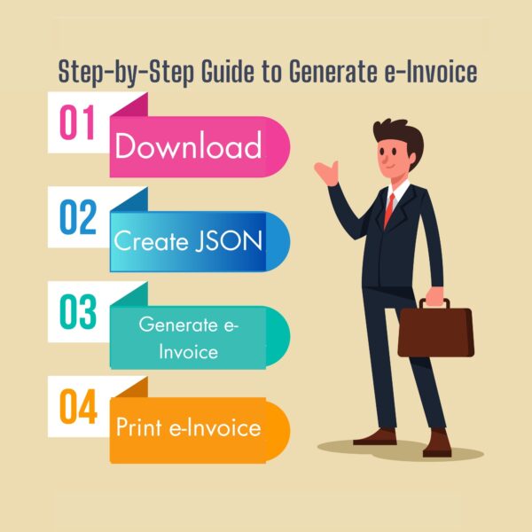 Steps to generate e-invoice