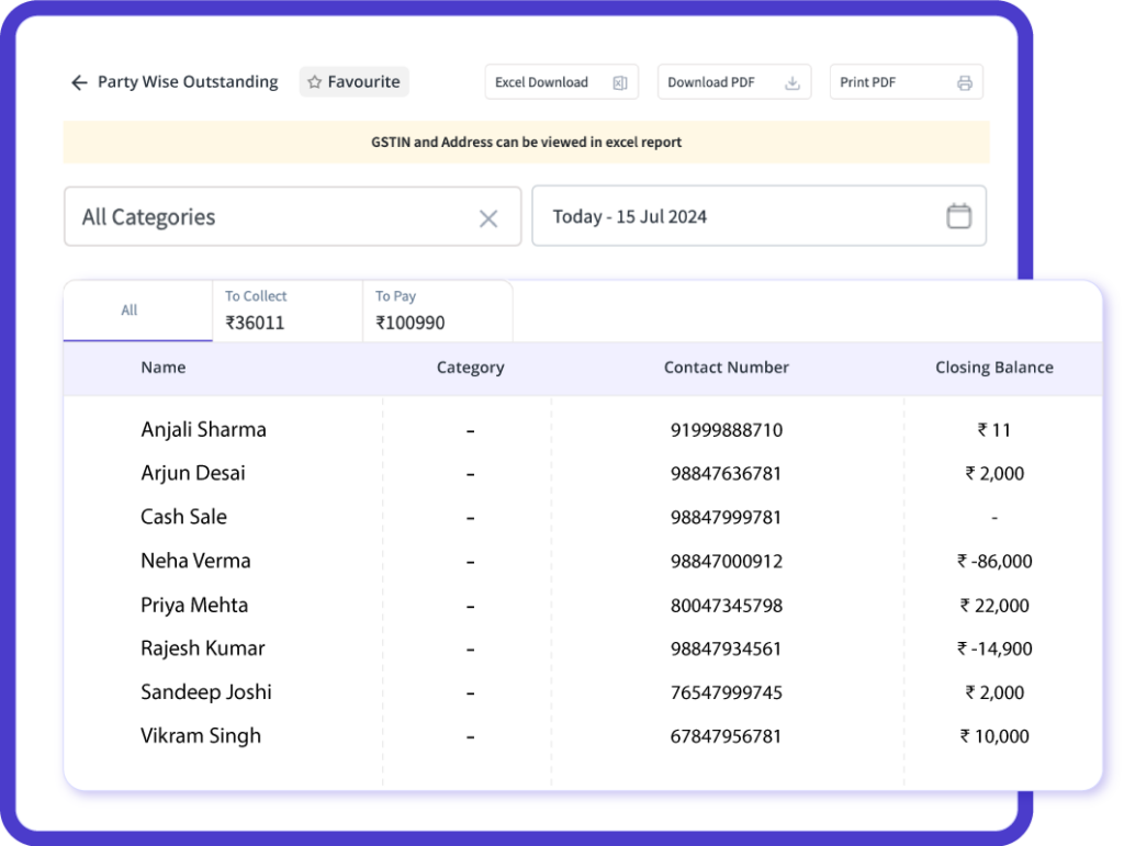 Gold Shop Cash Flow Management
