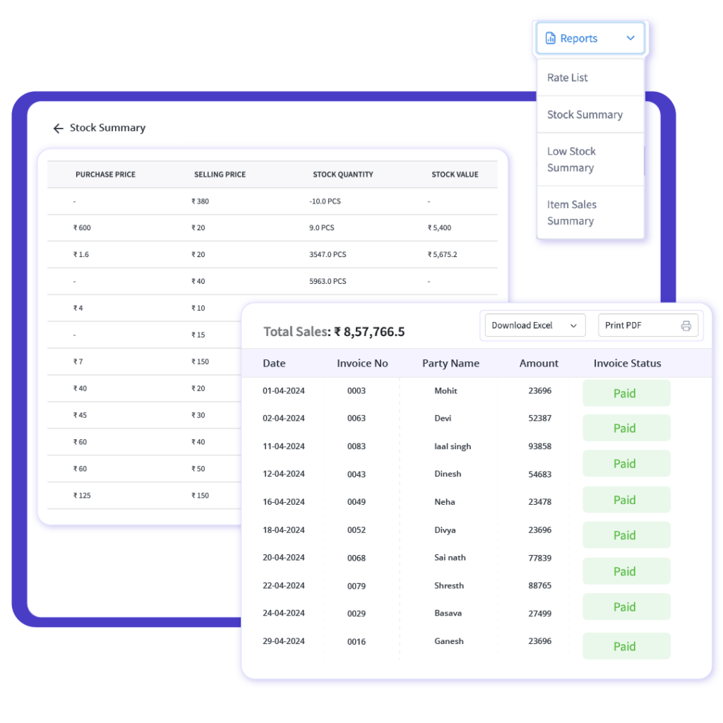 Inventory Management with Stock Alerts
