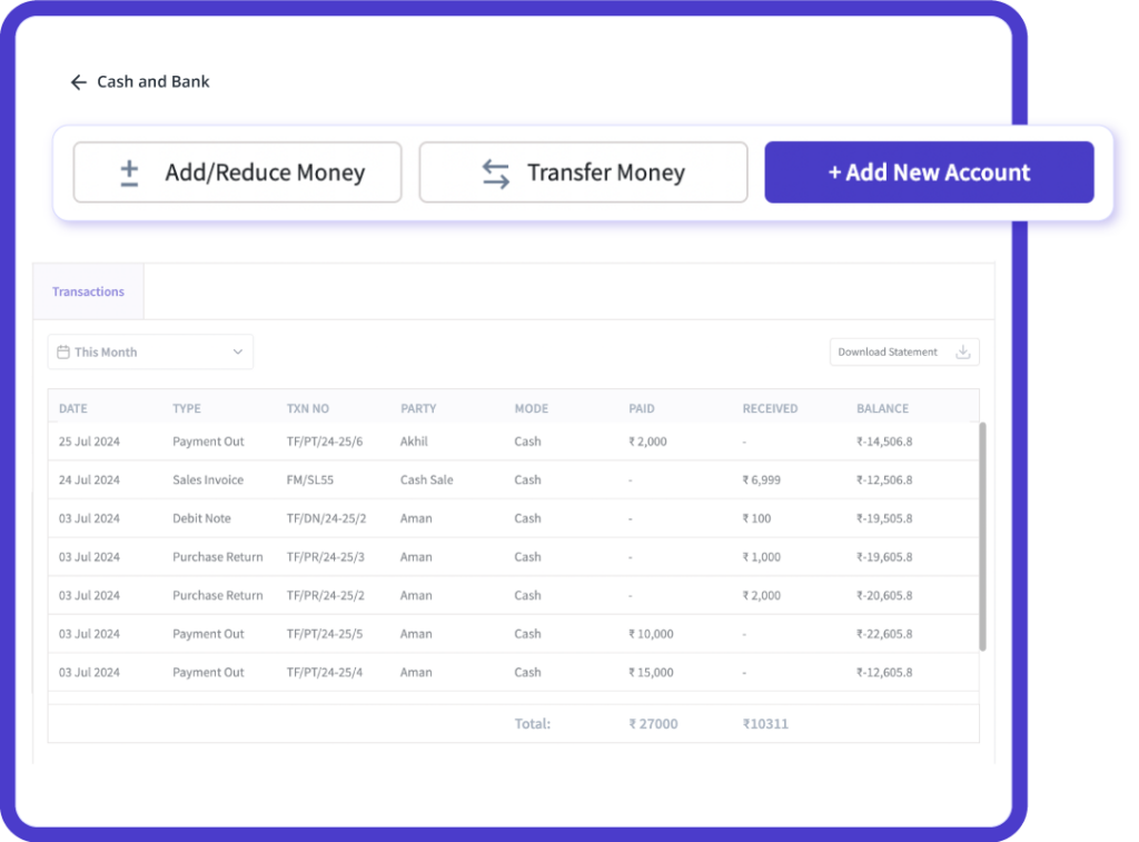 Payment Reconciliation