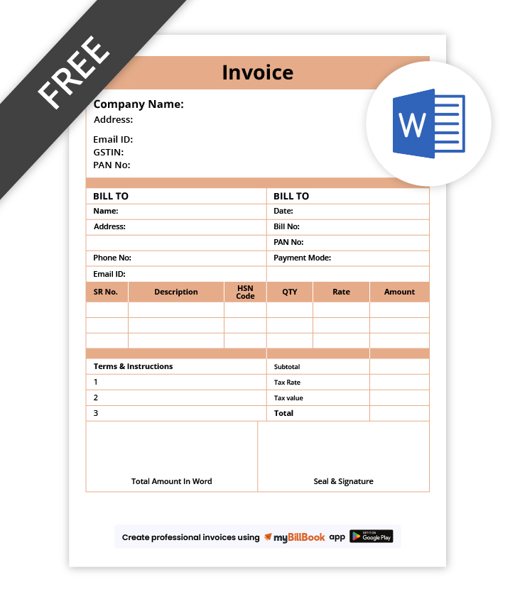 Simple Template in Word