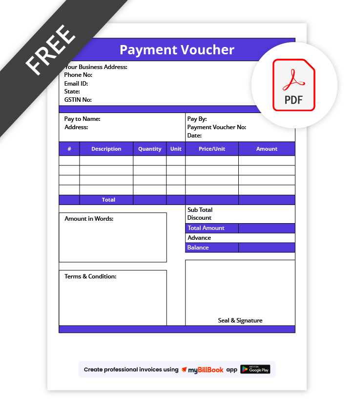 payment voucher format in pdf