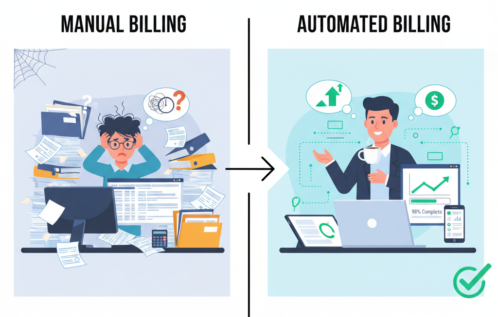 Manual Billing Vs Automated Billing