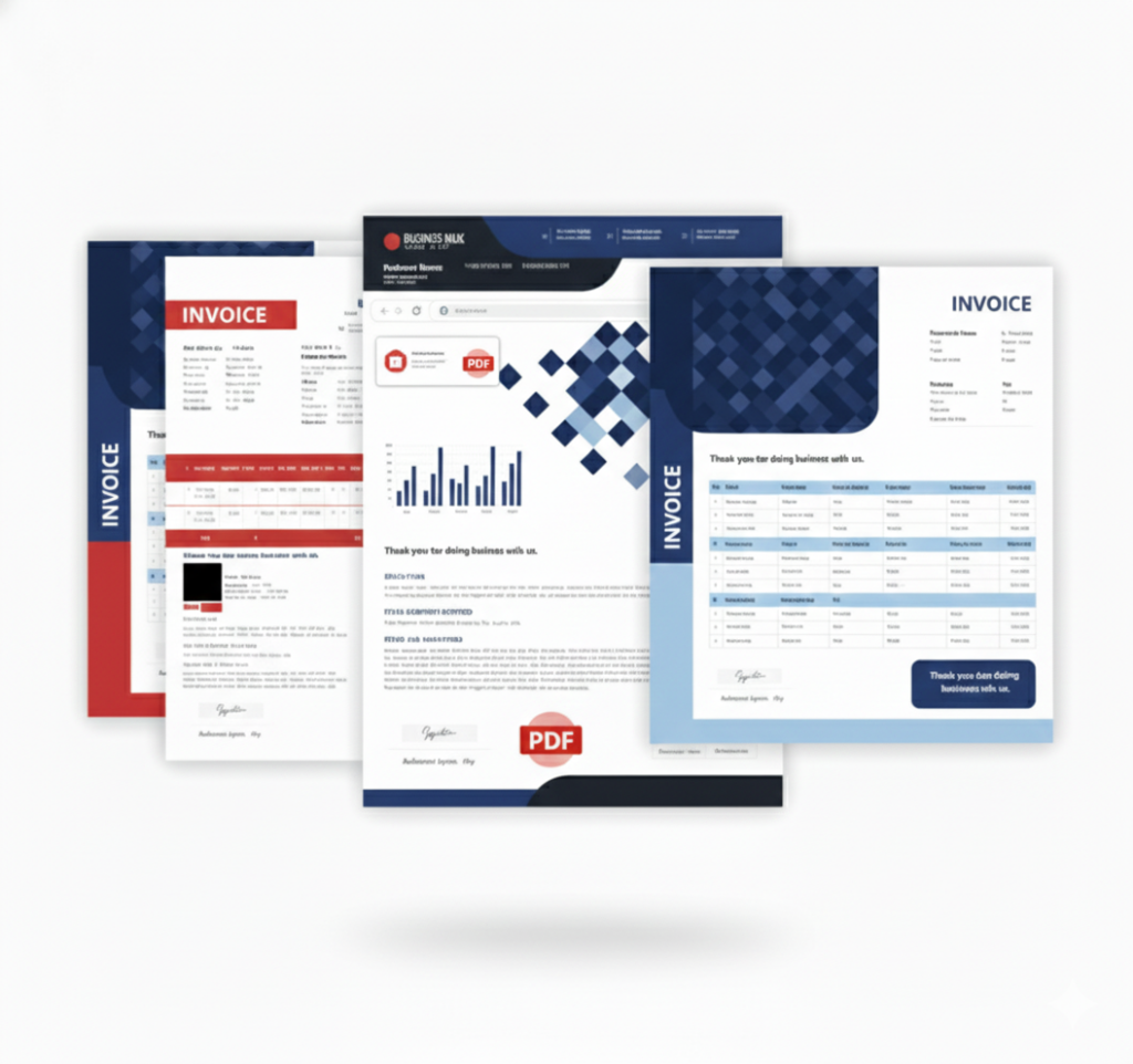 sample of invoice format in pdf