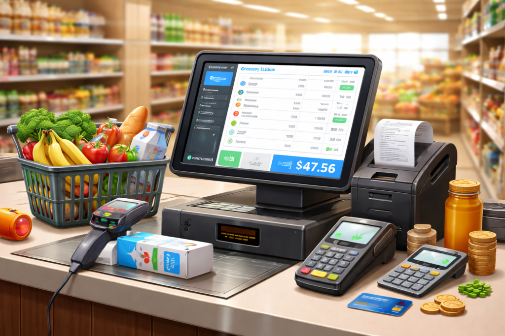 what is grocery billing software