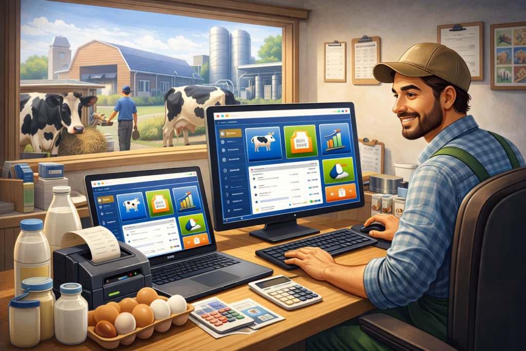 What is Dairy Billing Software?