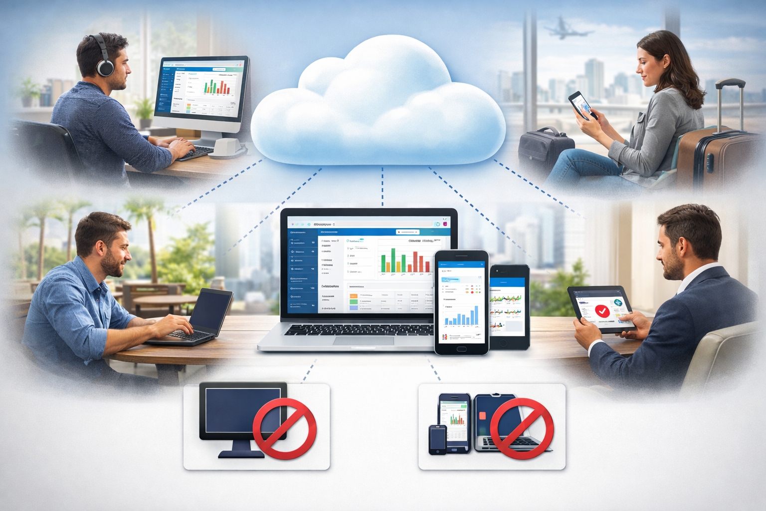 cloudbillingsoftware lets you access anywhere anytime