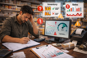 No Real-Time Sales and Inventory Updates