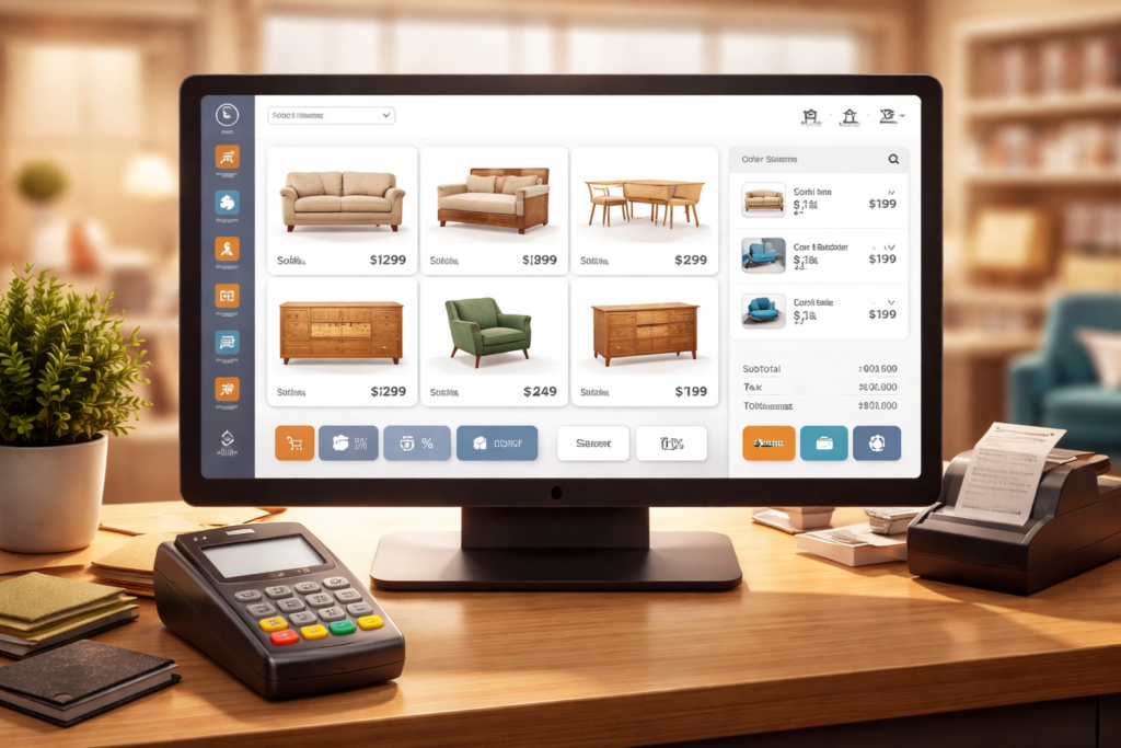 what is furniture pos software?