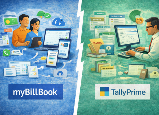 myBillBook vs Tally Prime