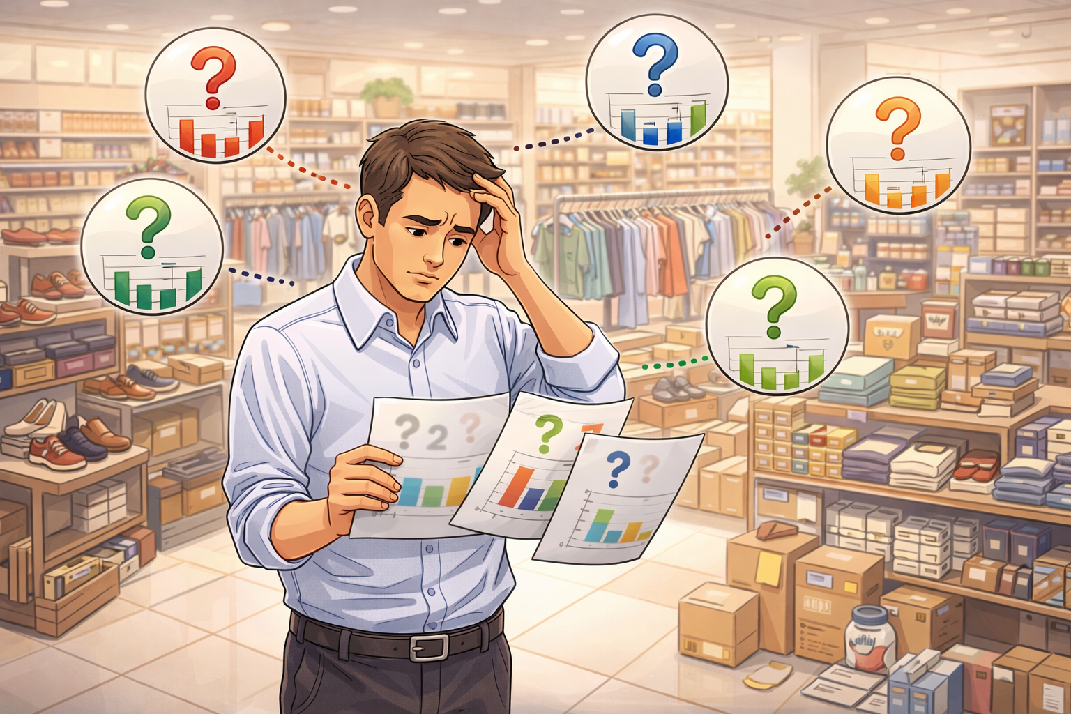 Lack of Visibility on Sales Across Categories