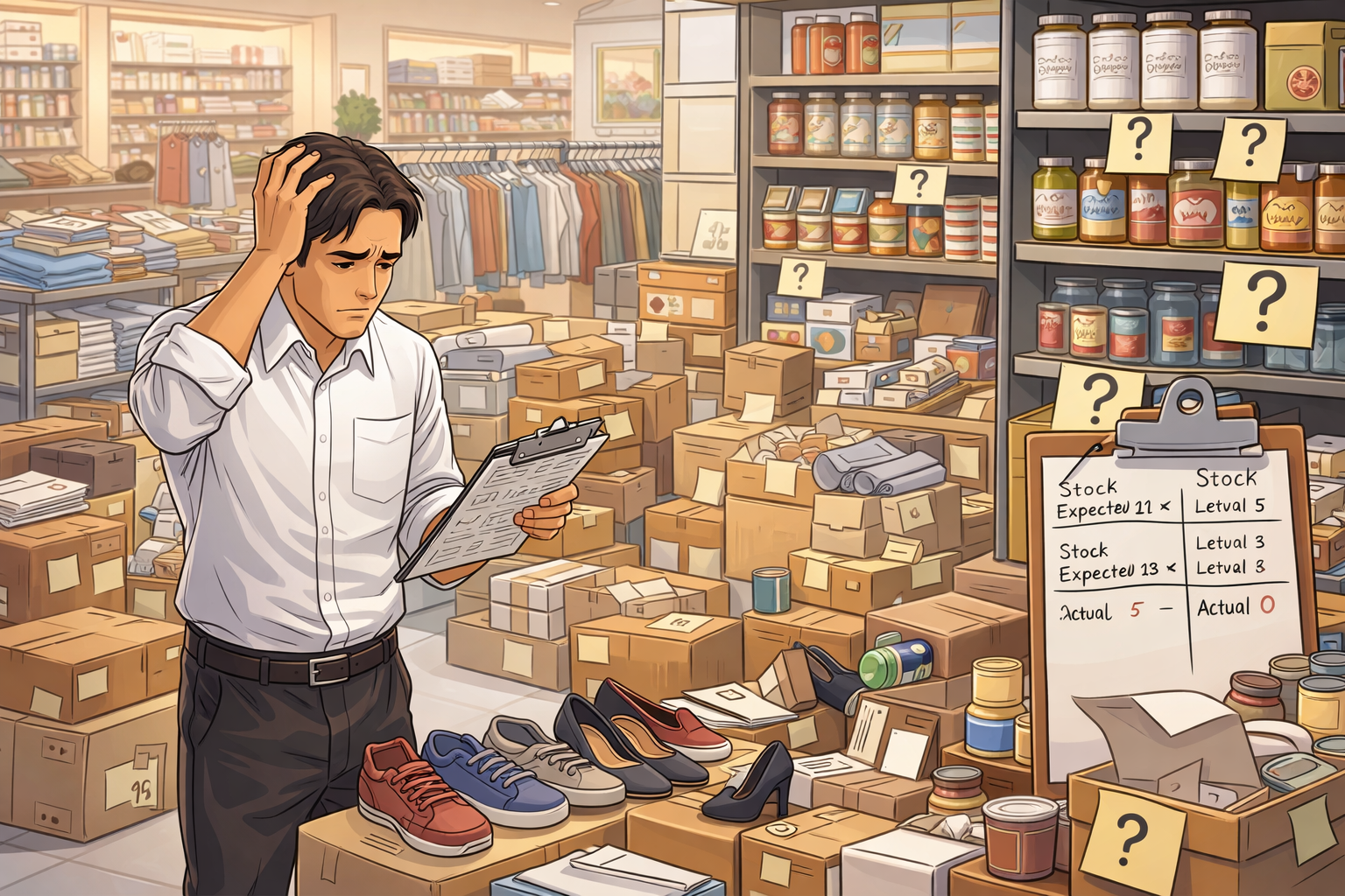 Difficulty Managing Large Product Inventory