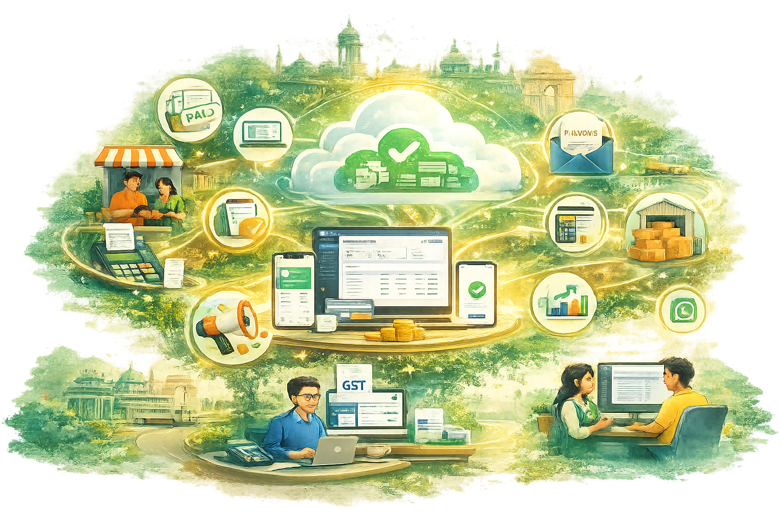 Cloud-based business solutions in India