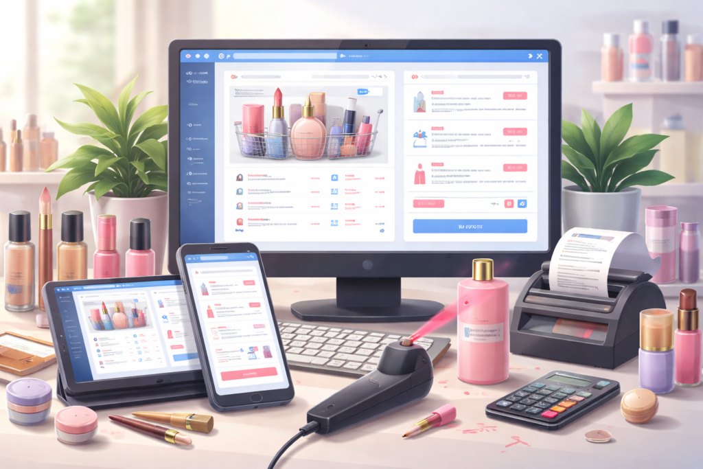 Cosmetic billing software