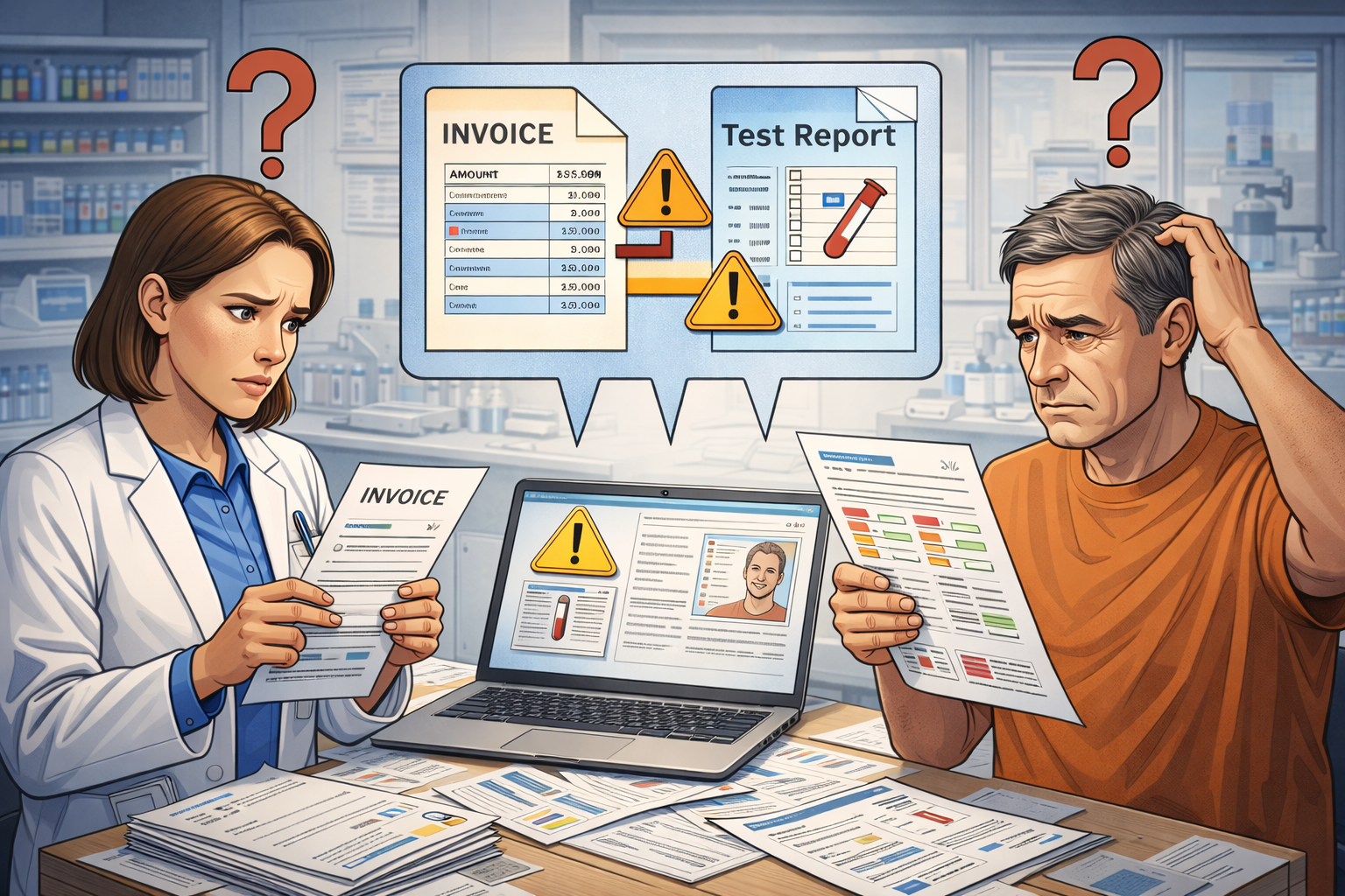 Billing and report mismatches
