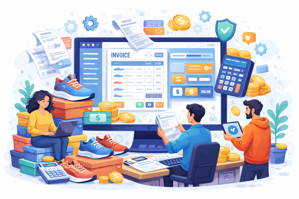 Footwear shop billing software