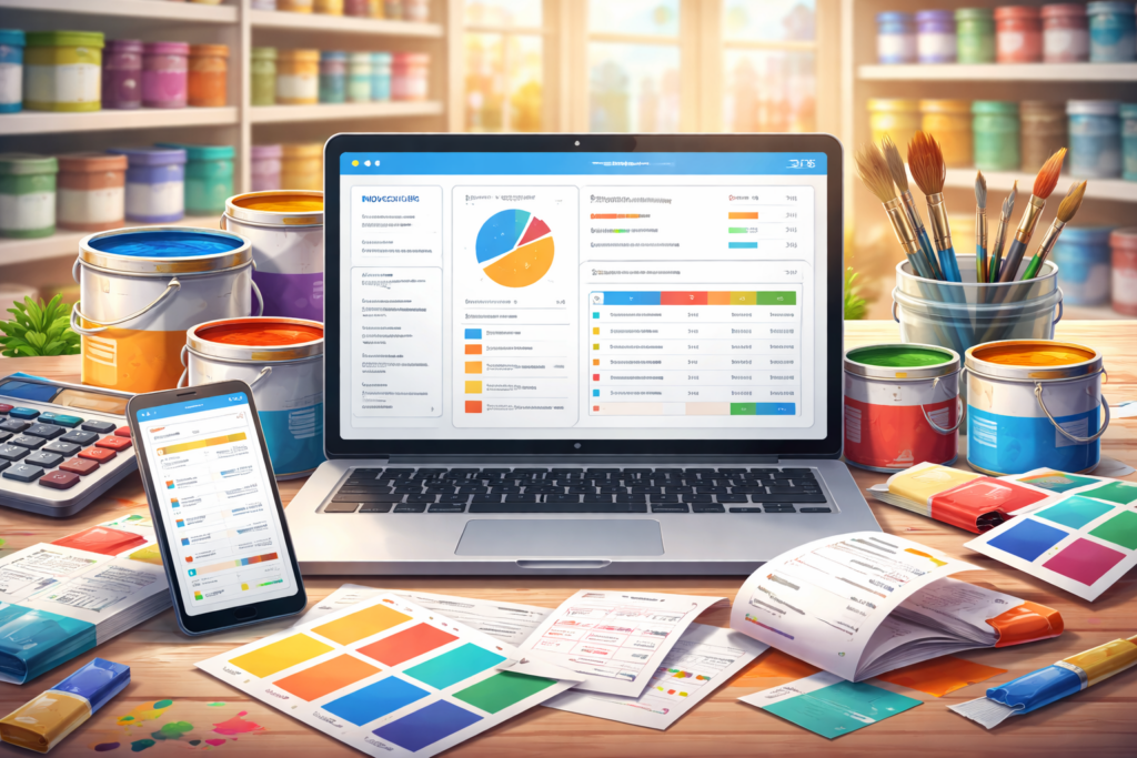 Paint shop Billing Software