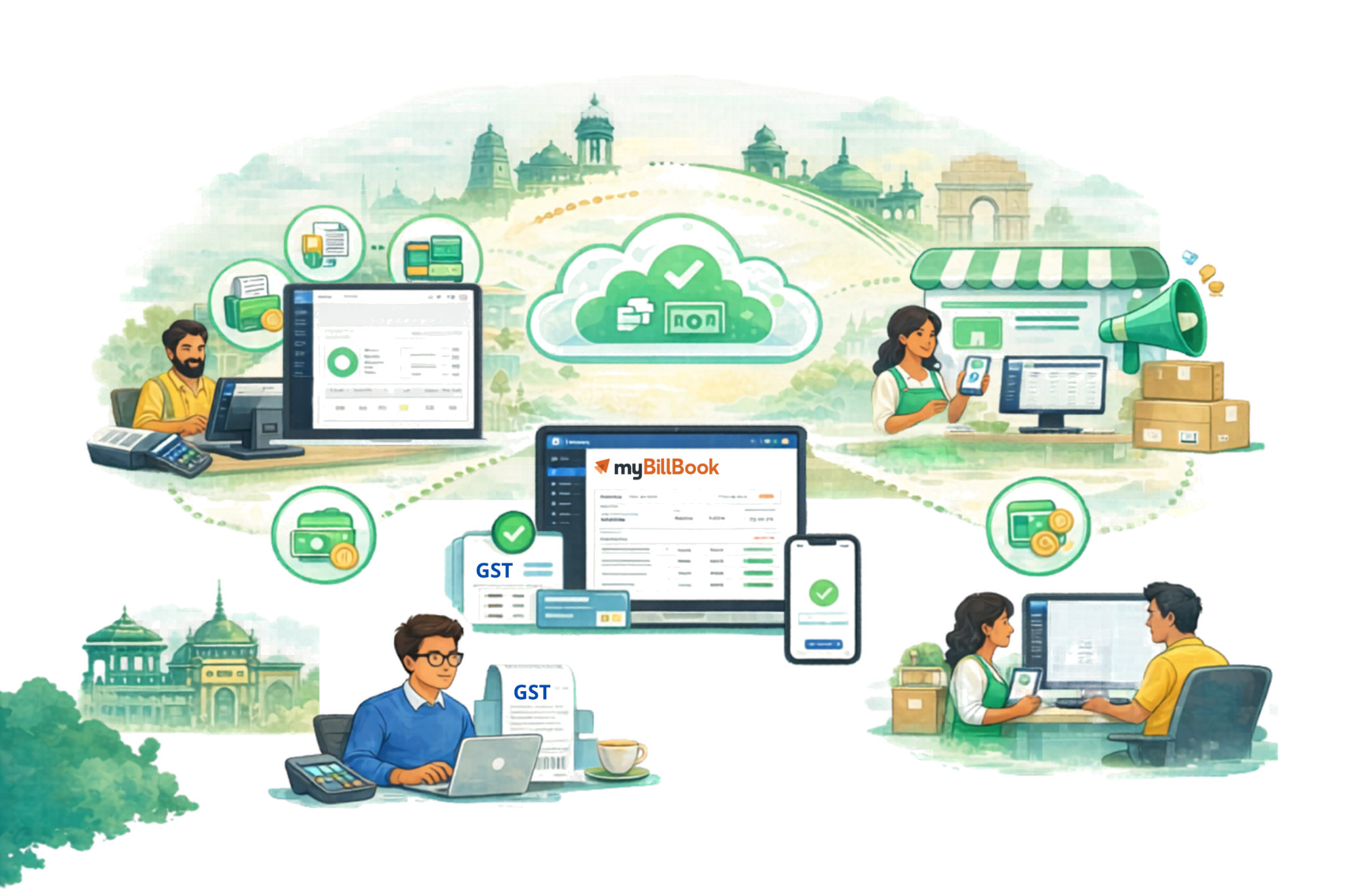 myBillBook effecient billing software