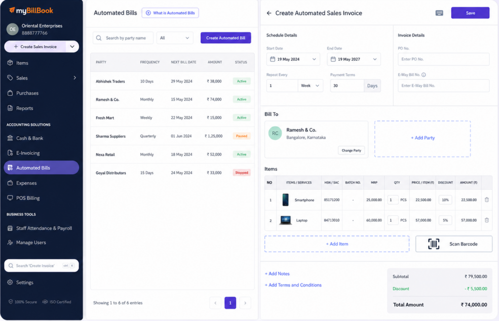 Automated Billing
