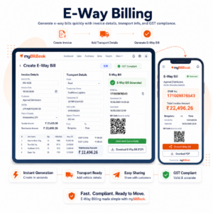 Efficient e-way billing with myBillBook