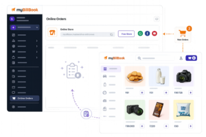 Online store management interface overview