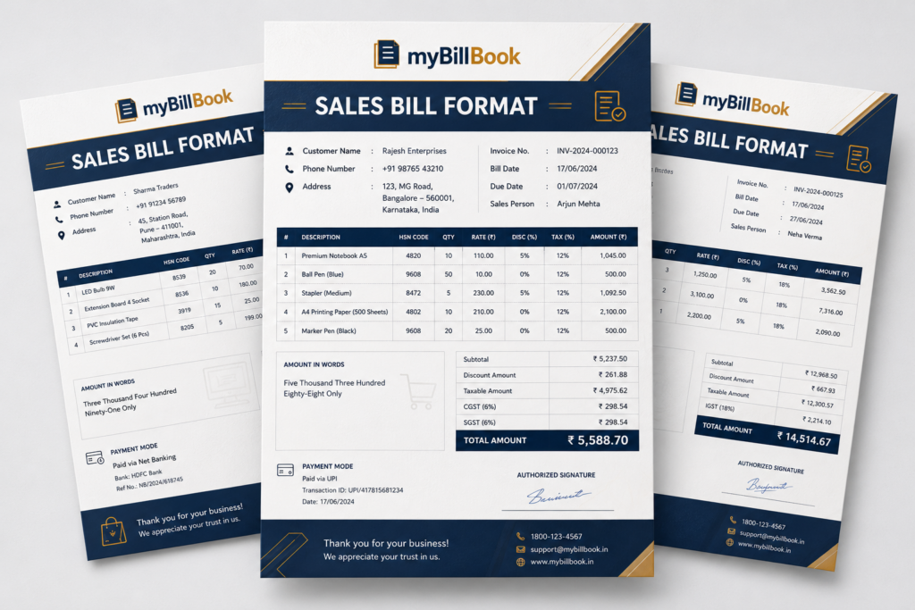 Sales Invoice Template