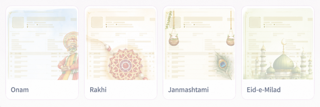 Festive Theme Invoice Customization