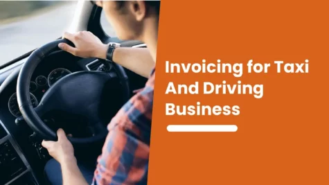 Billing Invoice for Taxi and Driving Business